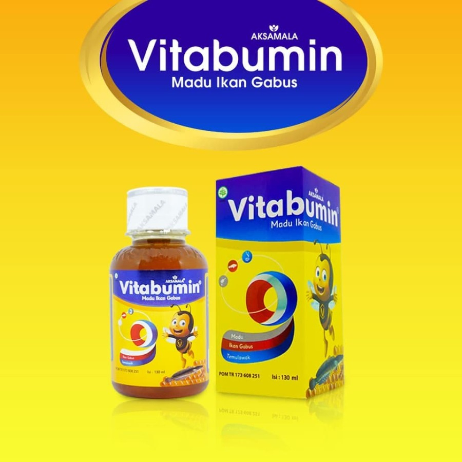 

Madu Ikan Vitabumin Gabus 130ml Original asli ikan gabus