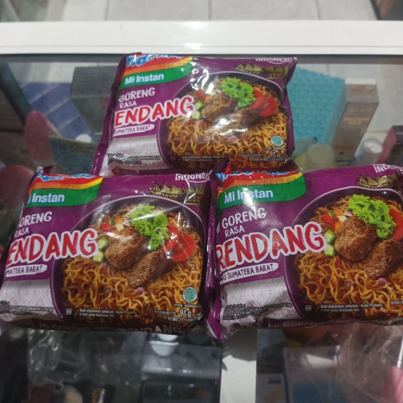 

mie rendang Indomie ecer