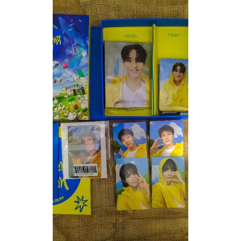 Seventeen 11th Mini Album Heaven (Wonwoo POB, Jeonghan Wonwoo Photocards, Hoshi Booklet Binder)