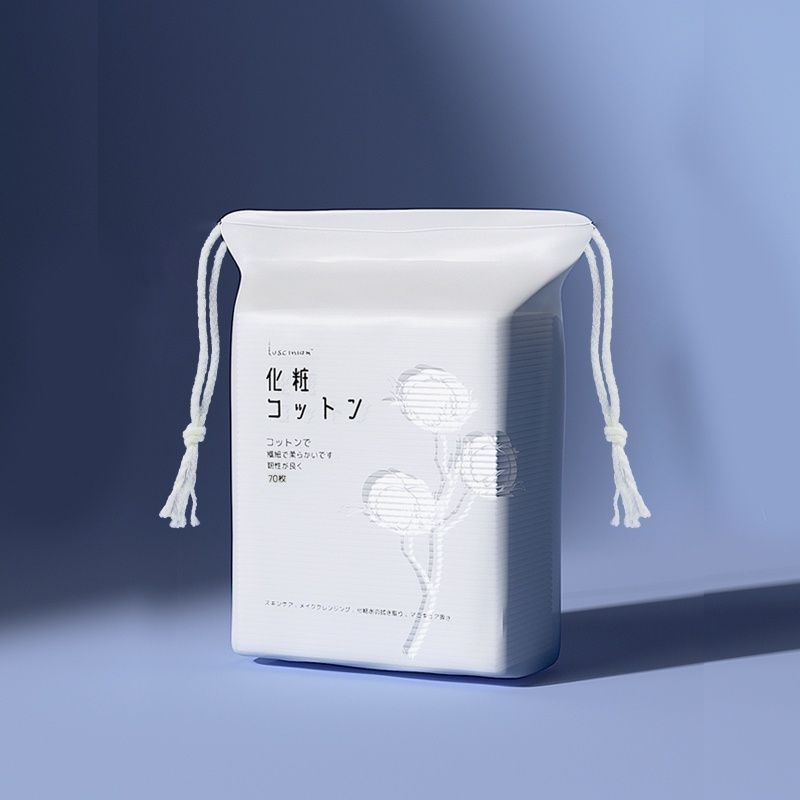 KKV-Dulce luna·simplicity square crimping cotton pad - cotton pad /facial cotton pad / kapas wajah /
