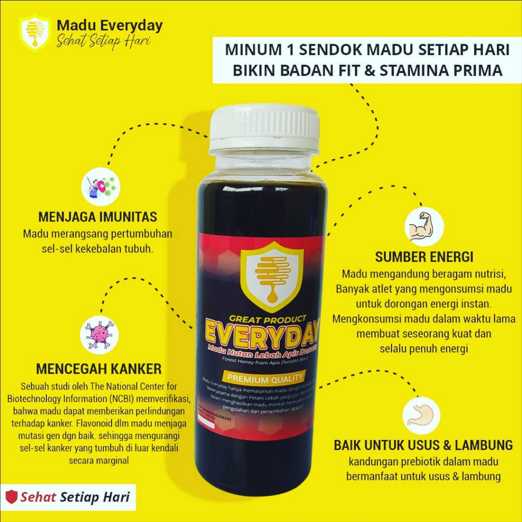 

MADU HUTAN SUMATERA ASLI | MADU EVERYDAY HALAL MUI