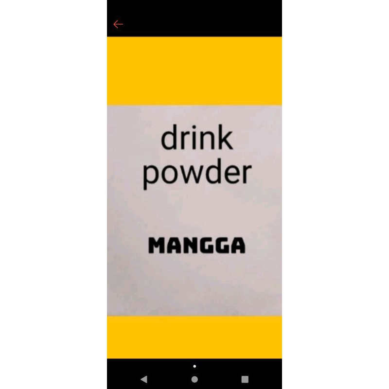 

serbuk rasa buah mangga 3g