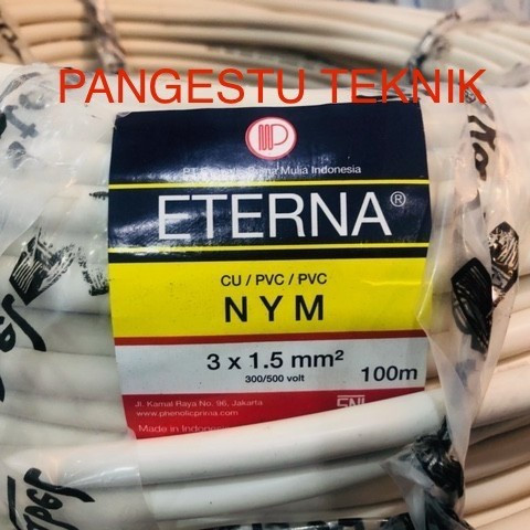 Kabel NYM 3 x 1,5 mm ETERNA / 100 Meter / NYM 3 x 1.5 mm
