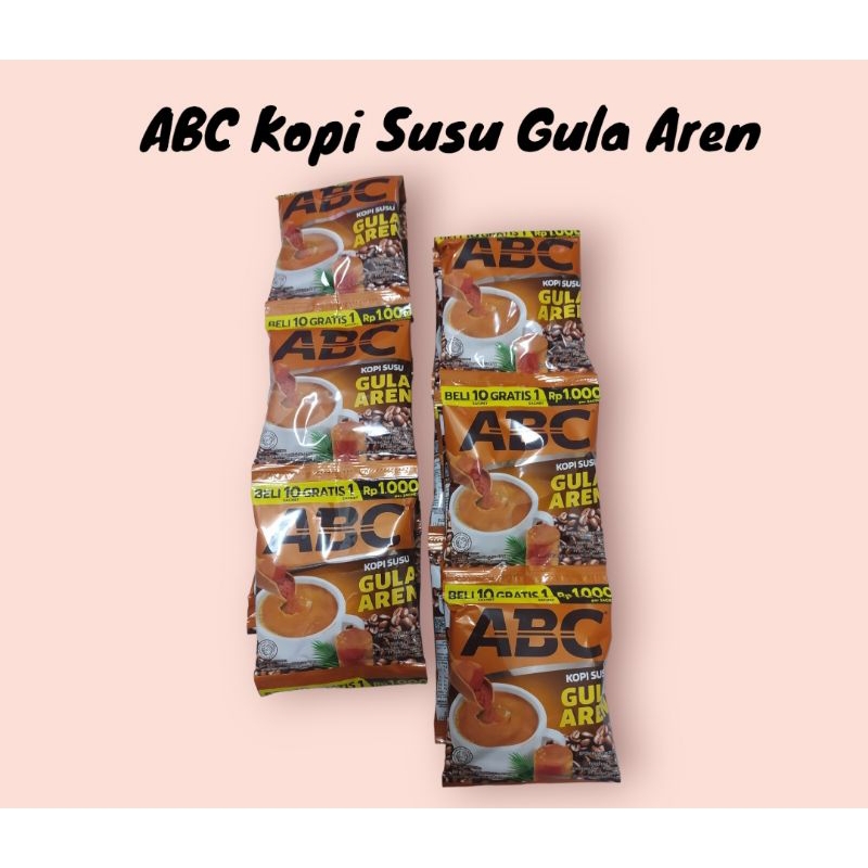 

22 Pcs ABC KOPI SUSU GULA AREN