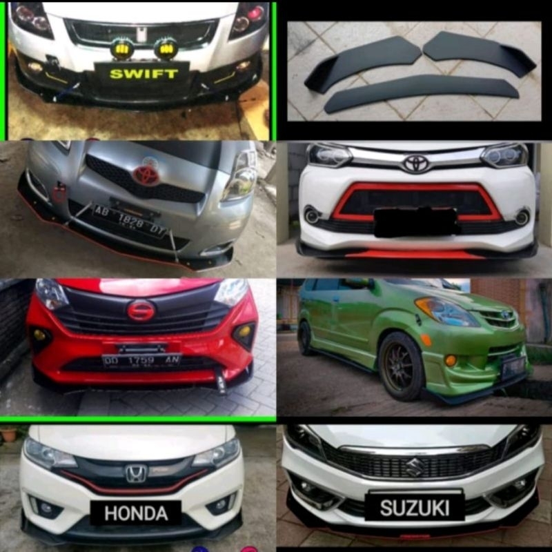 Lips Bumper Universal Lips bemper depan universal