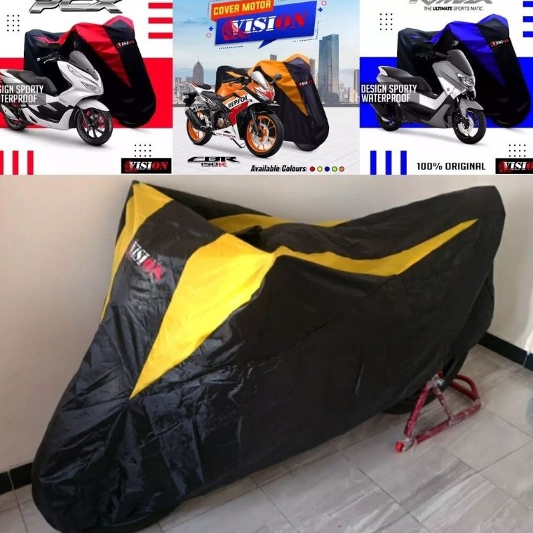 TERBARU Jas Motor Beat Scoopy Nmax Pcx Vixion Mio Vario 125/150 Penutup Motor Anti hujan Waterproof