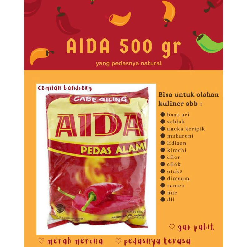 

Star BUBUK CABE AIDA 500GR !!