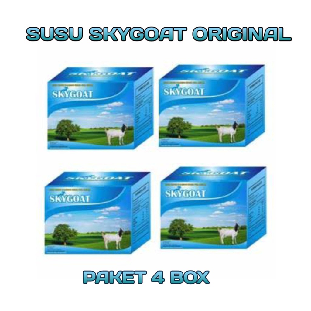 

Terbaru dan terlaris Paket 4 SkyGoat Susu Kambing Etawa Dengan Krim Bubuk | Etawaku Susu Kambing Original Full cream | Skygoat Cokelat Paket 4 gas !!