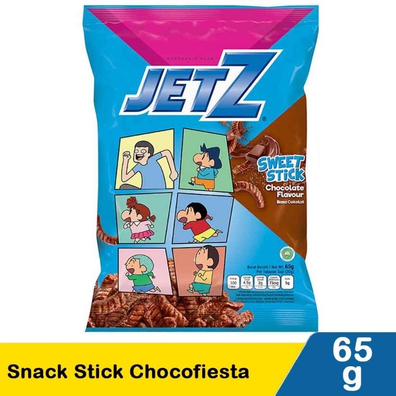 

Jetz Snack Stick Chocofiesta 65G