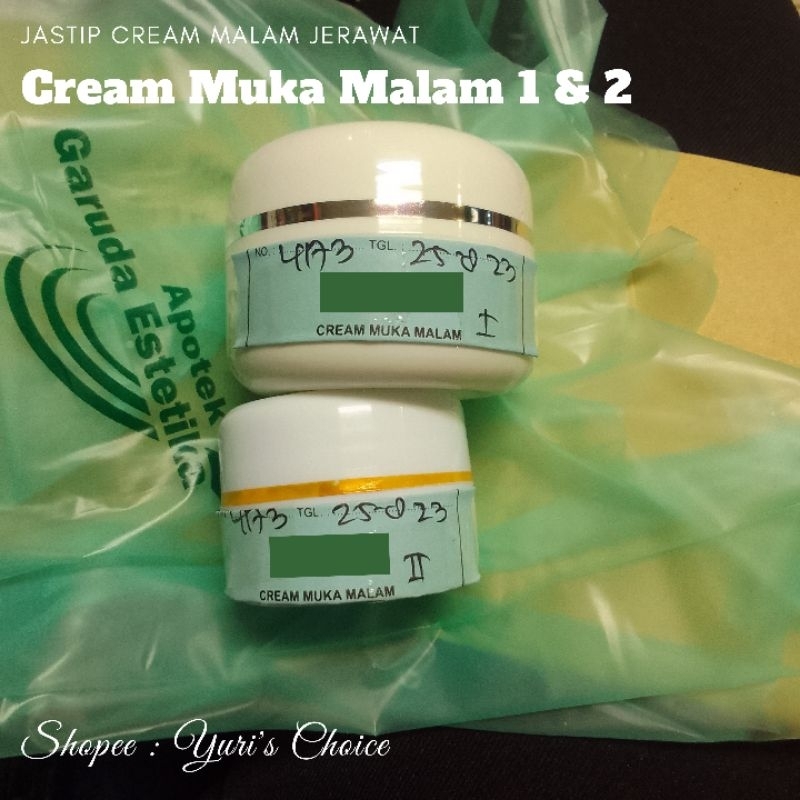 Cream Muka Malam Jerawat Klinik Garuda Estetika
