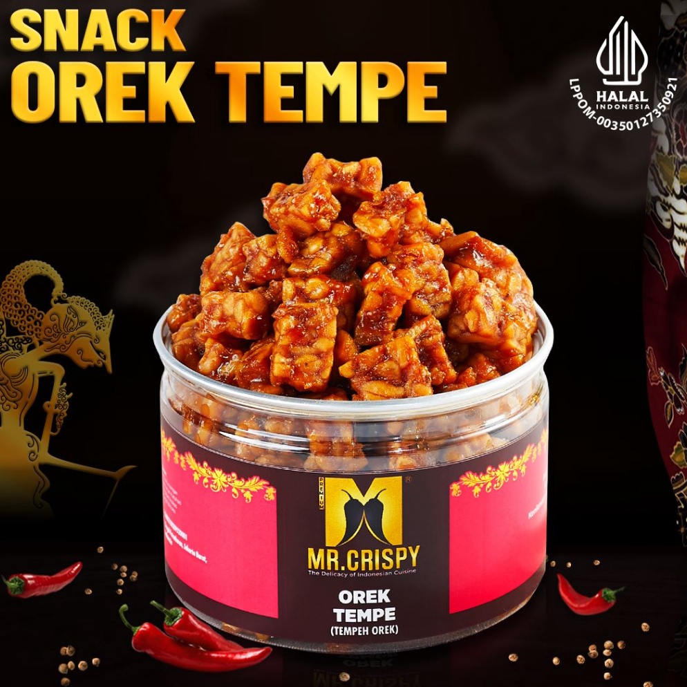 

『PENJUALAN CEPAT』⚡BEST SELLER⚡ Orek Tempe Mr.Crispy