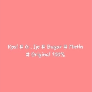 

2.2 Promo >> Kapsul # G . Ijo # Bugar # Mntl Original 100%