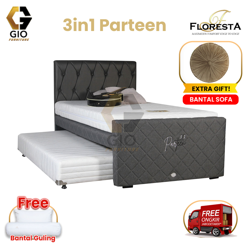 Floresta Springbed 3in1 Parteen