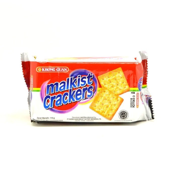 

Khong Guan Malkist Crackers 135 gram