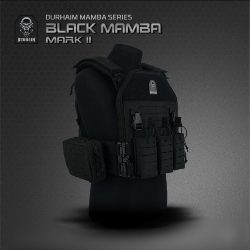 Body Vest Durhaim Black Mamba Mark II