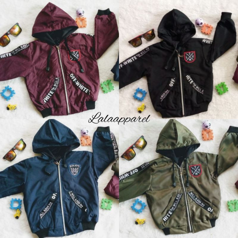 JAKET BOMBER ANAK 2-8 TAHUN UNISEX WATERPROOF/ FREE TOPI/ JAKET BAYI/ JAKET ANAK LAKI LAKI/JAKET ANA