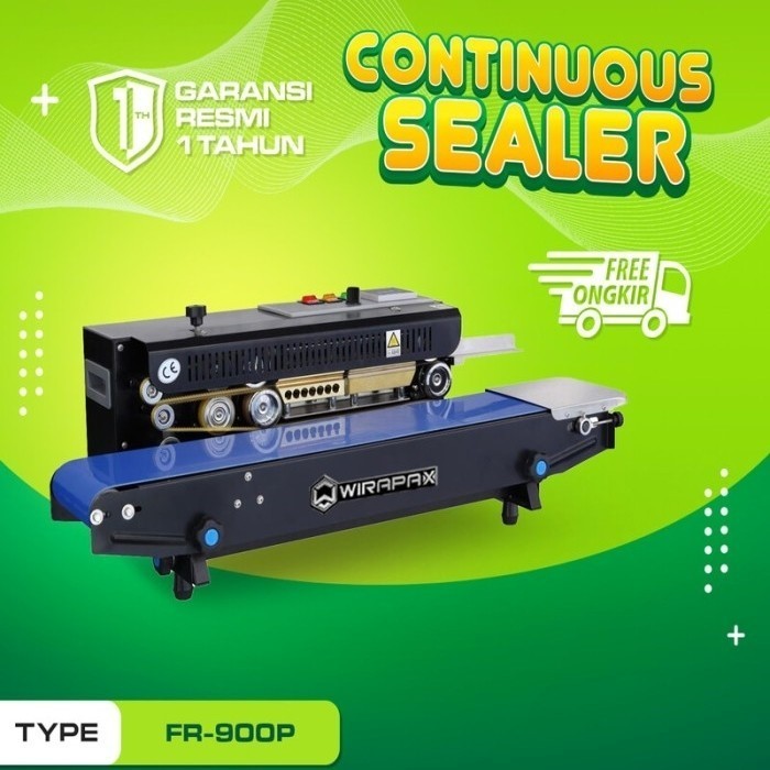 Mesin Continuous Sealer WIRATECH FR-900PH Sealer Horizontal FR900PH