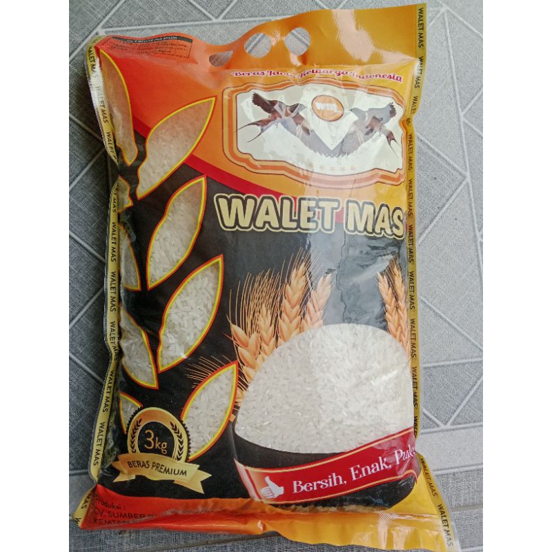 

Beras punel Premium wallet Mas 3kg