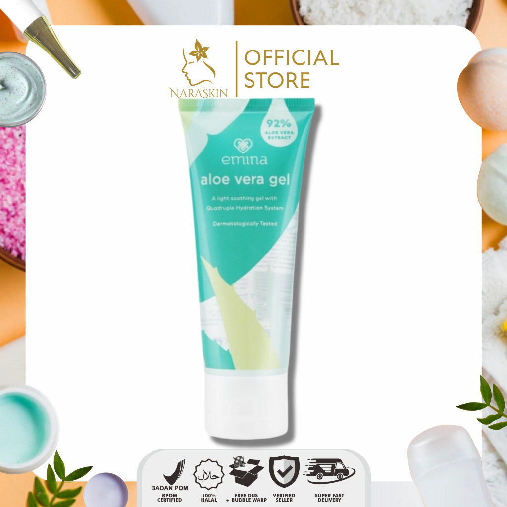 Emina Aloe Vera Gel - Pelembab 60 ml