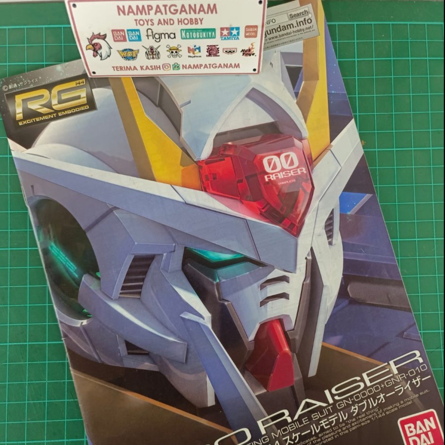 BANDAI RG 1/144 MANUAL BOOK RAISER OO 00
