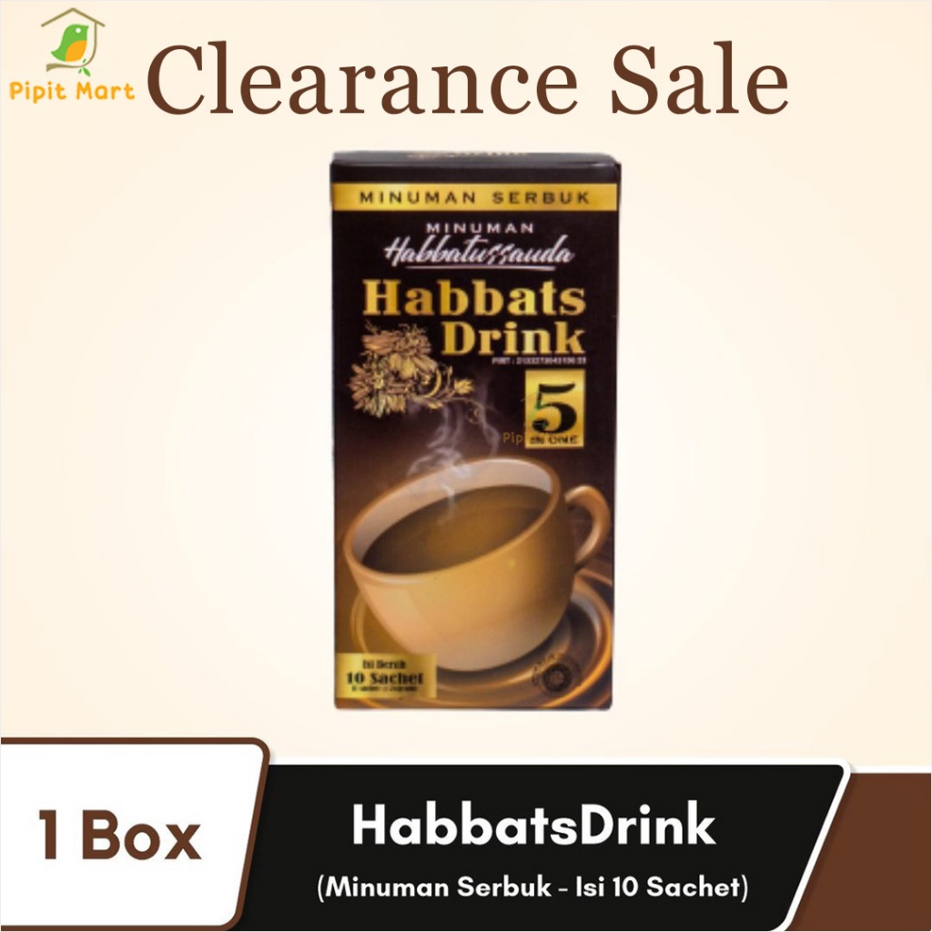 

[CLEARANCE SALE] Habbatusauda Original Asli minuman bubuk Habbats Drink isi 3pcs