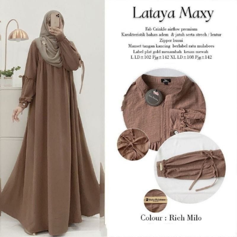 Lataya Maxy Dress Crinkle