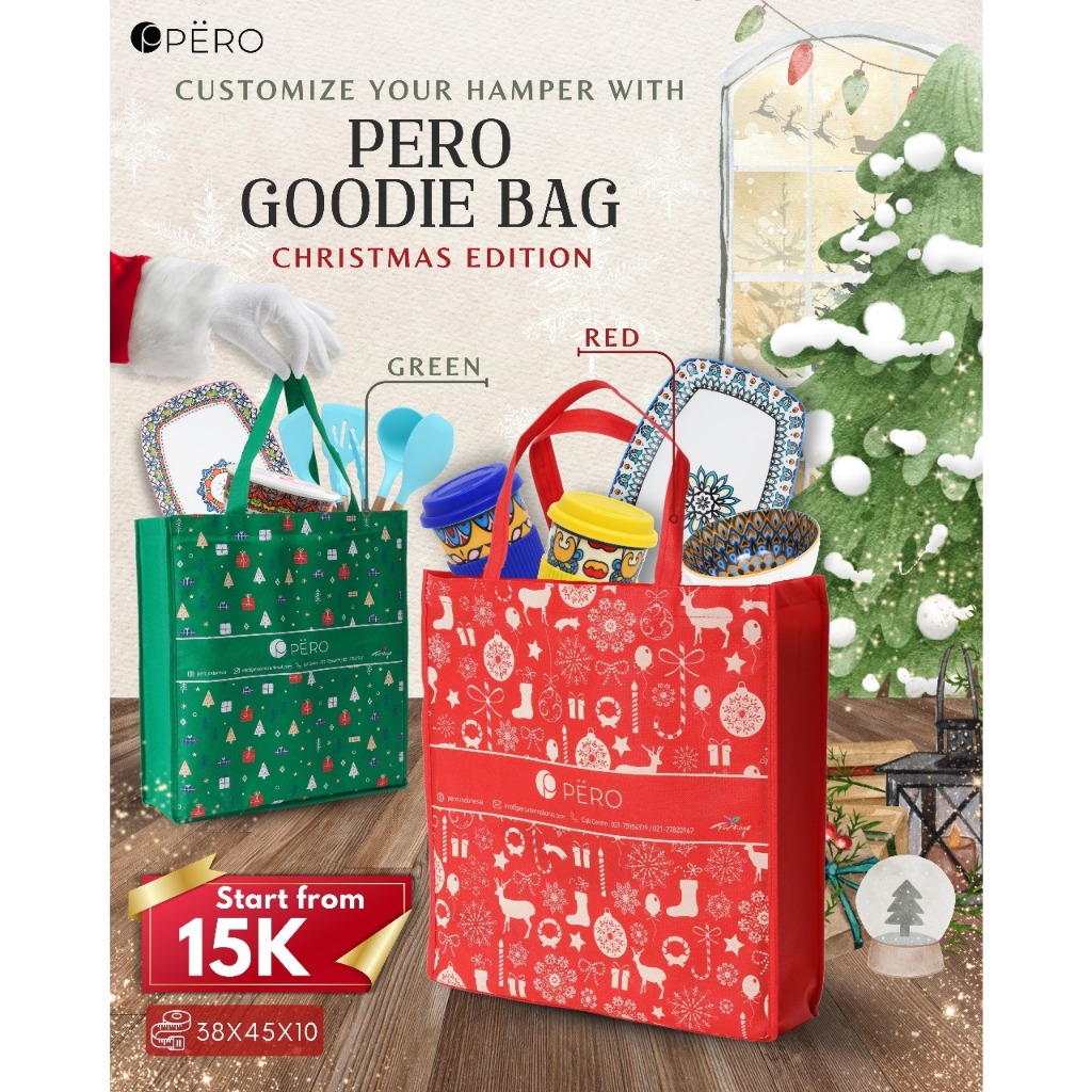 

PERO Goodie Bag / Shopping Bag Tas Belanja Motif