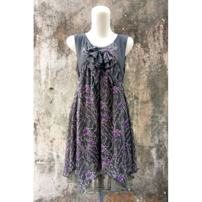 DRESS HITAM AXES FEMME