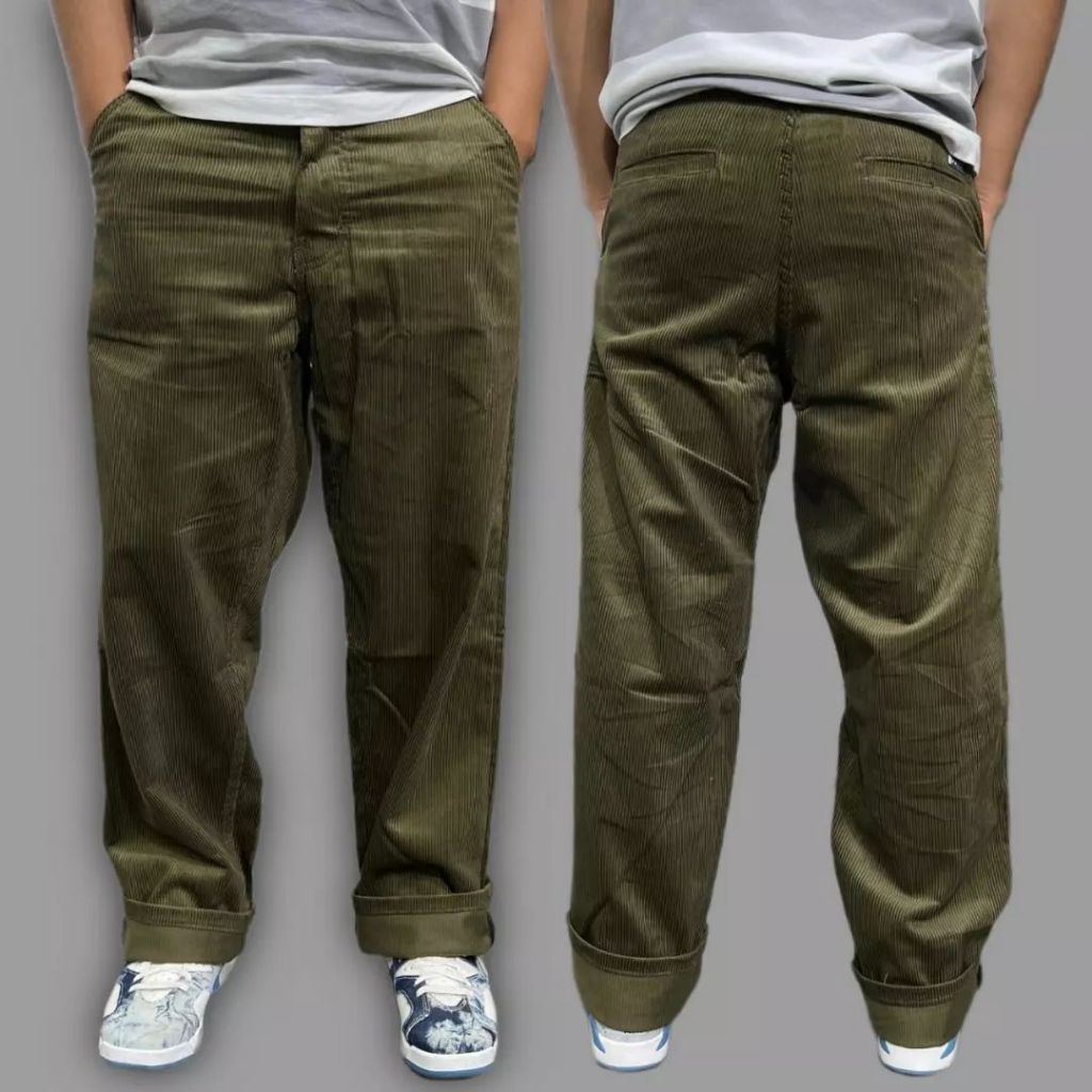 COD CELANA CORDUROY PANJANG PRIA MODEL TERBARU 2024 CELANA CHINO CORDUROY COWOK KEREN TERND TERKINI 