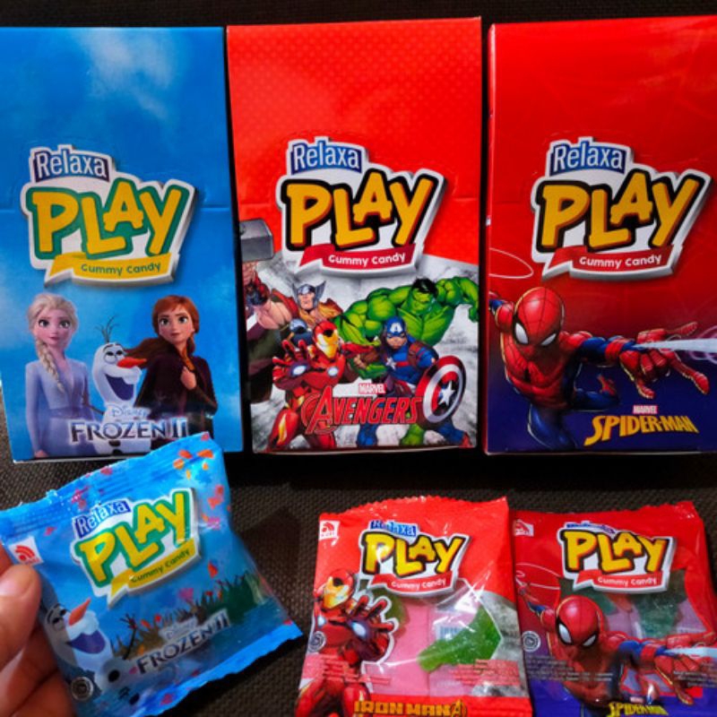 

Relaxa Play (permen kenyal karakter)