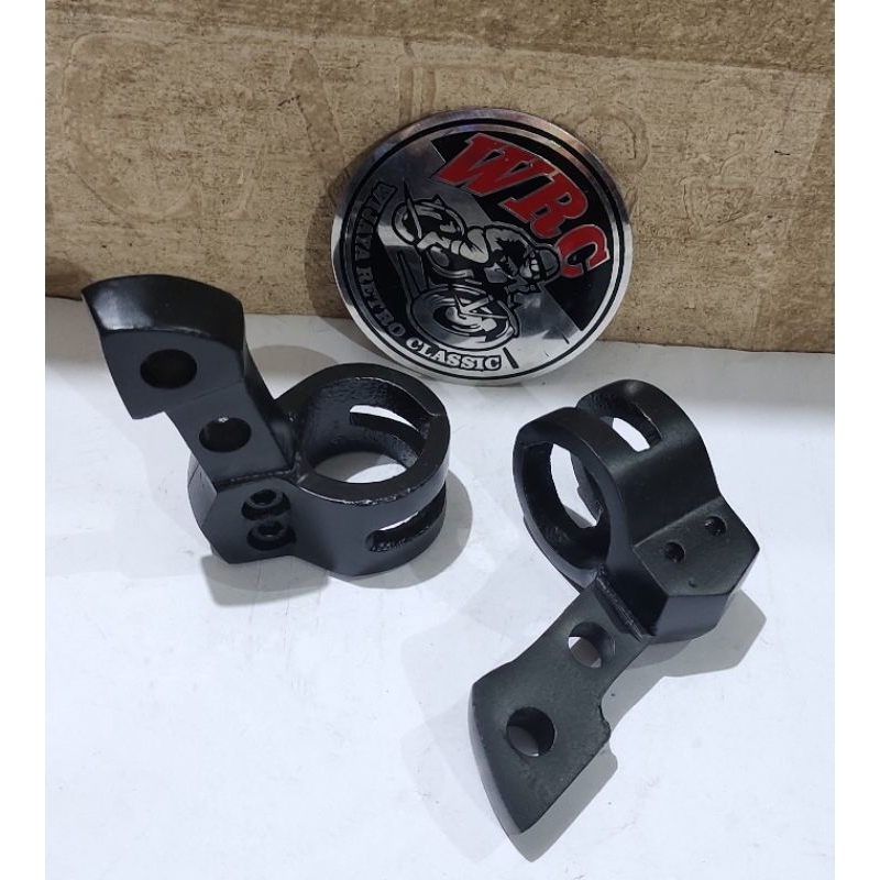 Pangkon Braket Dudukan Lampu Depan Pesek Golf Vixion - Scorpio - Ninja Diameter 33 mm