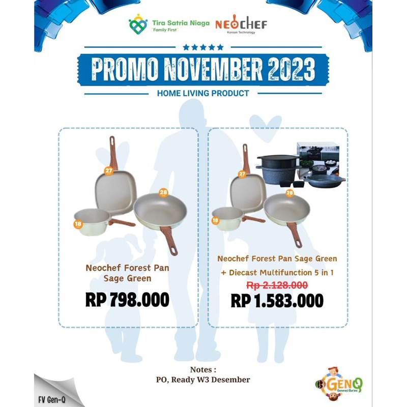 Neochef Forest Pan Set