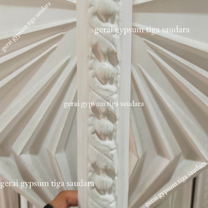 Lis Profil Gypsum Wall Moulding 5cm - Lis Biding Wall Moulding 5cm
