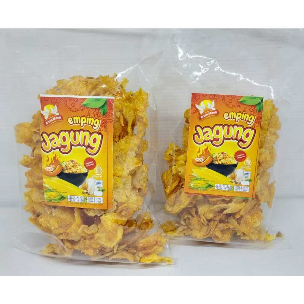 

Camilan Emping Jagung Original dan Pedas Manis - Sedap Guriih