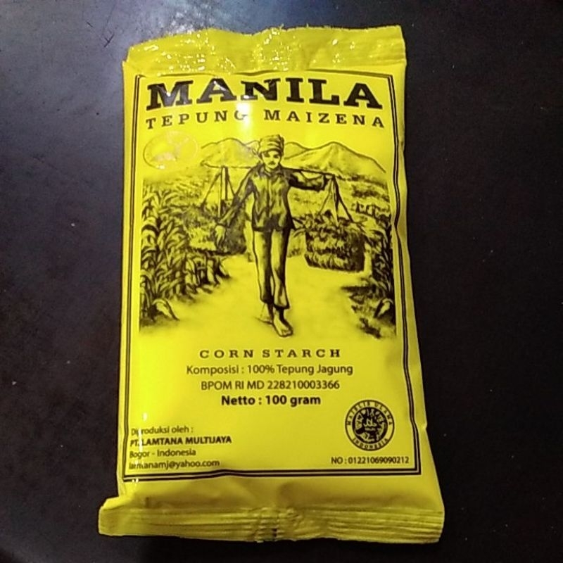 

MANILA TEPUNG MAIZENA CORN STARCH 100 GR