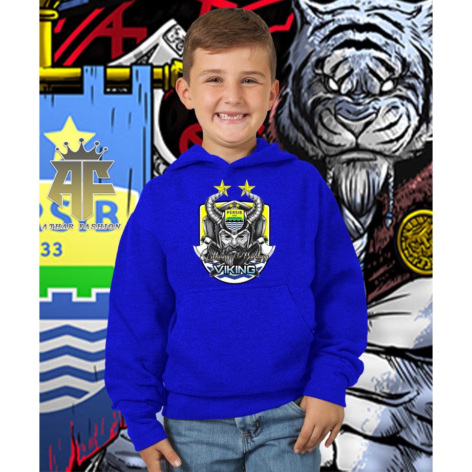 Jaket anak hoodie anak PERSIB BANDUNG VIKING