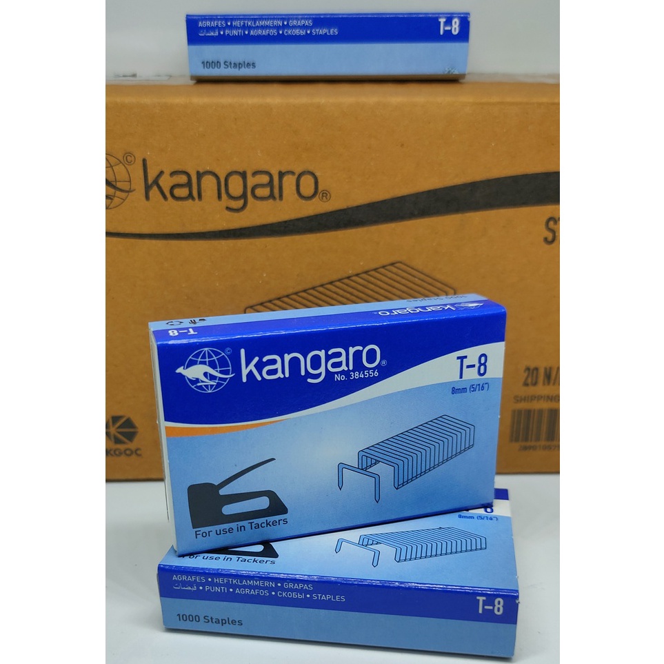 

➥Readystock✣ ISI STAPLES TEMBAK KANGARO / ISI STAPLER TEMBAK T8 / ISI STAPLES GUN TACKER KANGARO T47