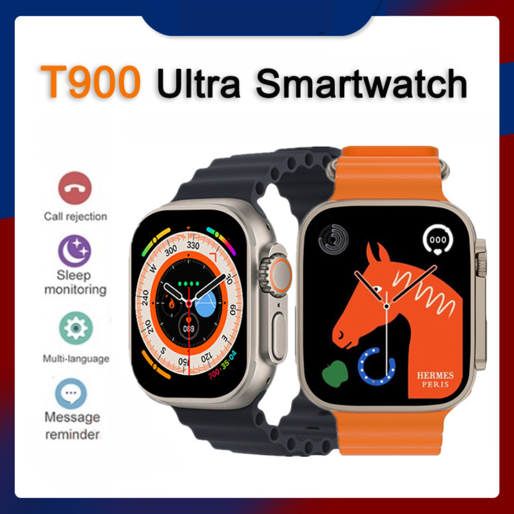Jam tangan Smartwatch T900 ultra bluetooth (SKYMART)