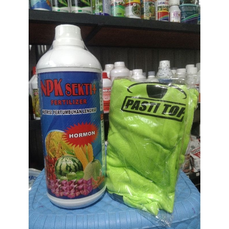 Pupuk cair NPK SEKTI 1 liter + kaos