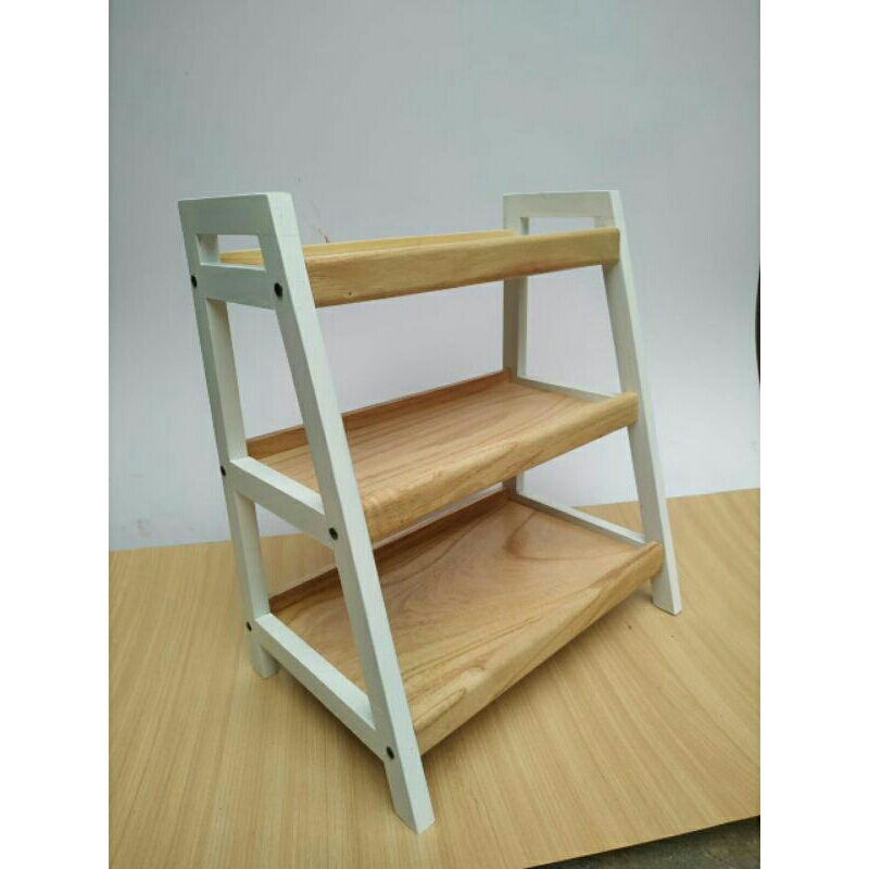 Rak bumbu kayu/Rak bumbu mini estetik
