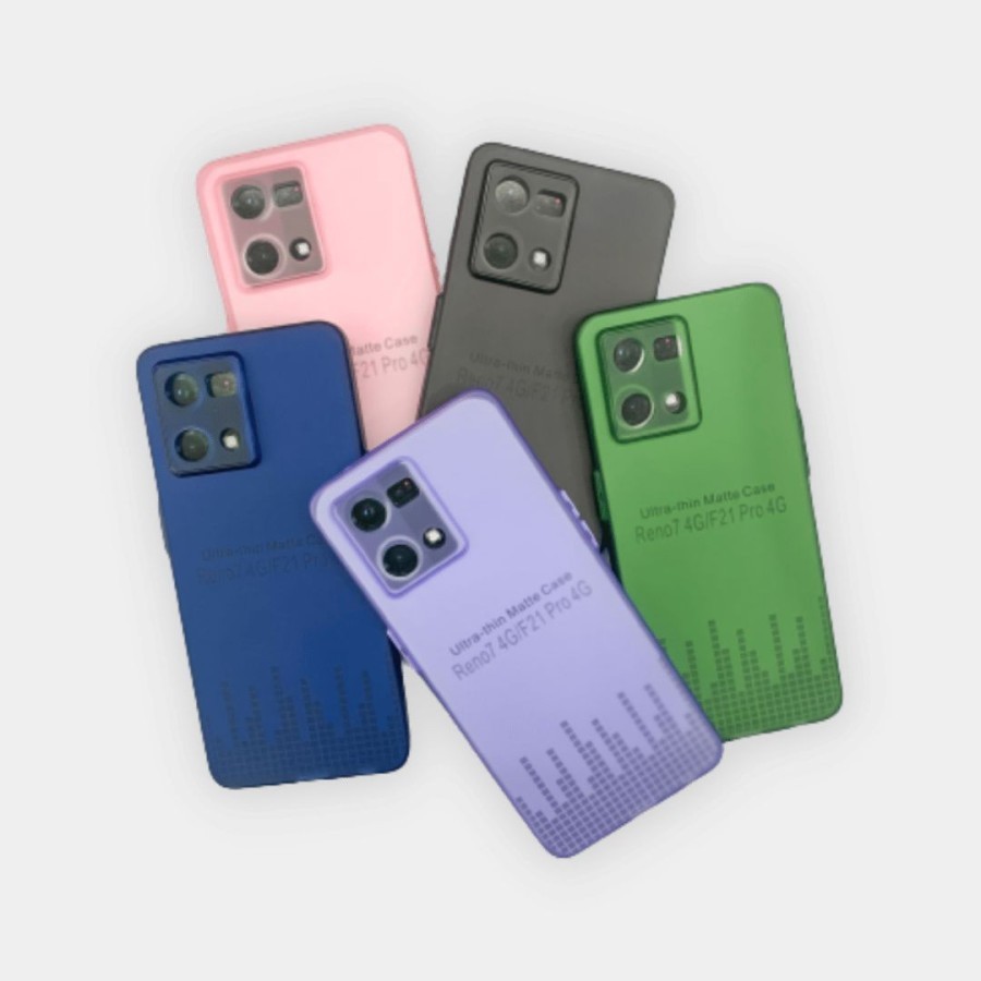 SoftCase Ultra Thin Untuk Oppo Reno8 4G Reno 8 4G/Reno7 4G Reno 7 4G Softcase Ultra-thin Matte Slim 