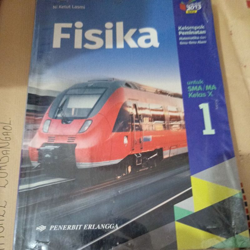 

buku paket fisika kelas X penerbit Erlangga