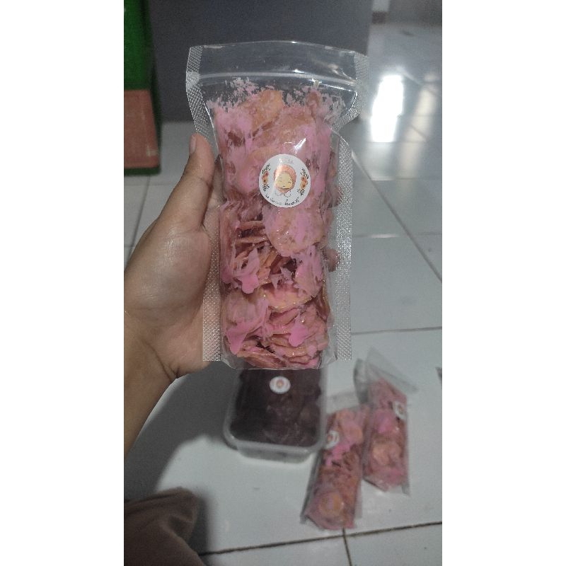

KERIPIK PISAN LUMER COKLAT murah