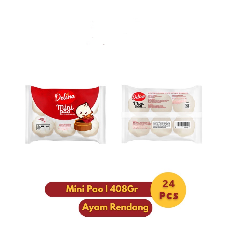 

MINIPAO AYAM RENDANG DELINA 408GR ISI 24PCS