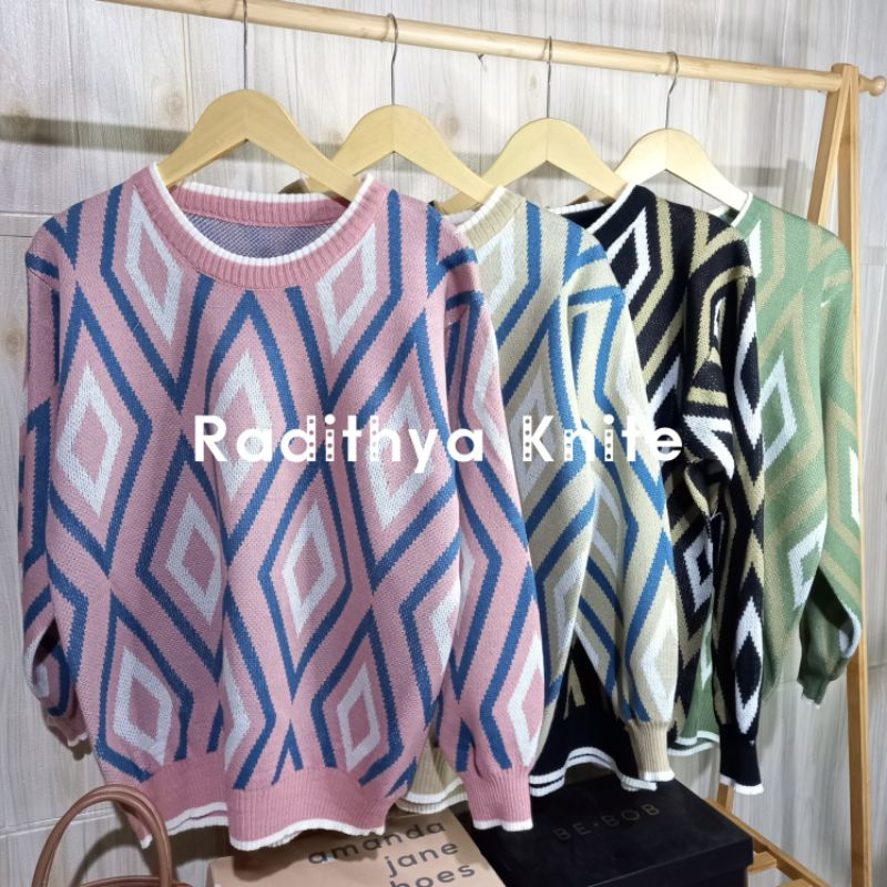 Zee Blouse-Sweater Atasan Wanita Korean