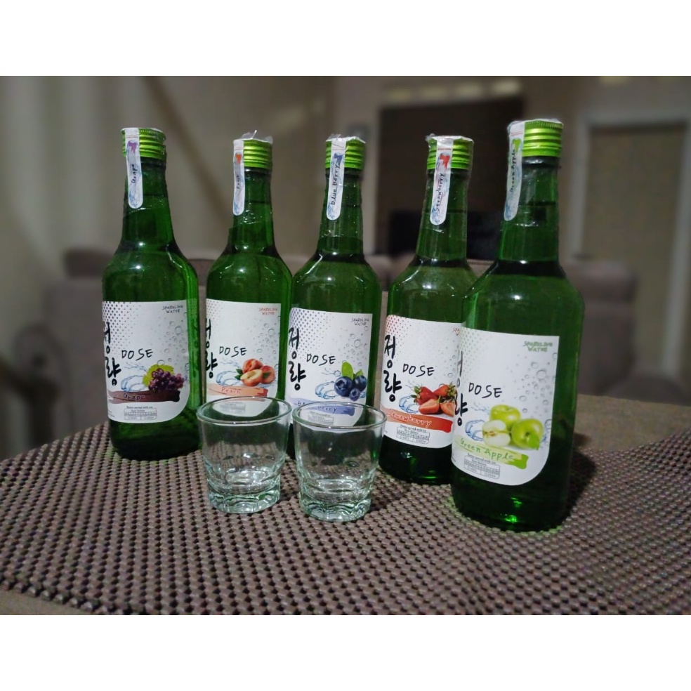 

SOJU DOSE HALAL MUI 100% NON ALKOHOL / SPARKLING WATER / MIMUMAN SODA(Free Gelas Sloki setiap pembelian 2 botol) 41