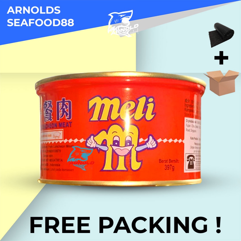 

✨ Mili luncheon pork canned meat 397g /Ma Ling MILI Canned Pork397gr / maling mili / babi kaleng / maling kaleng !!!