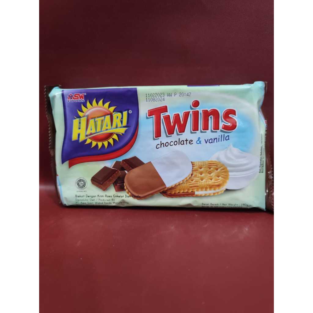 

Hatari Twins Chocolate & Vanilla Biscuits 210