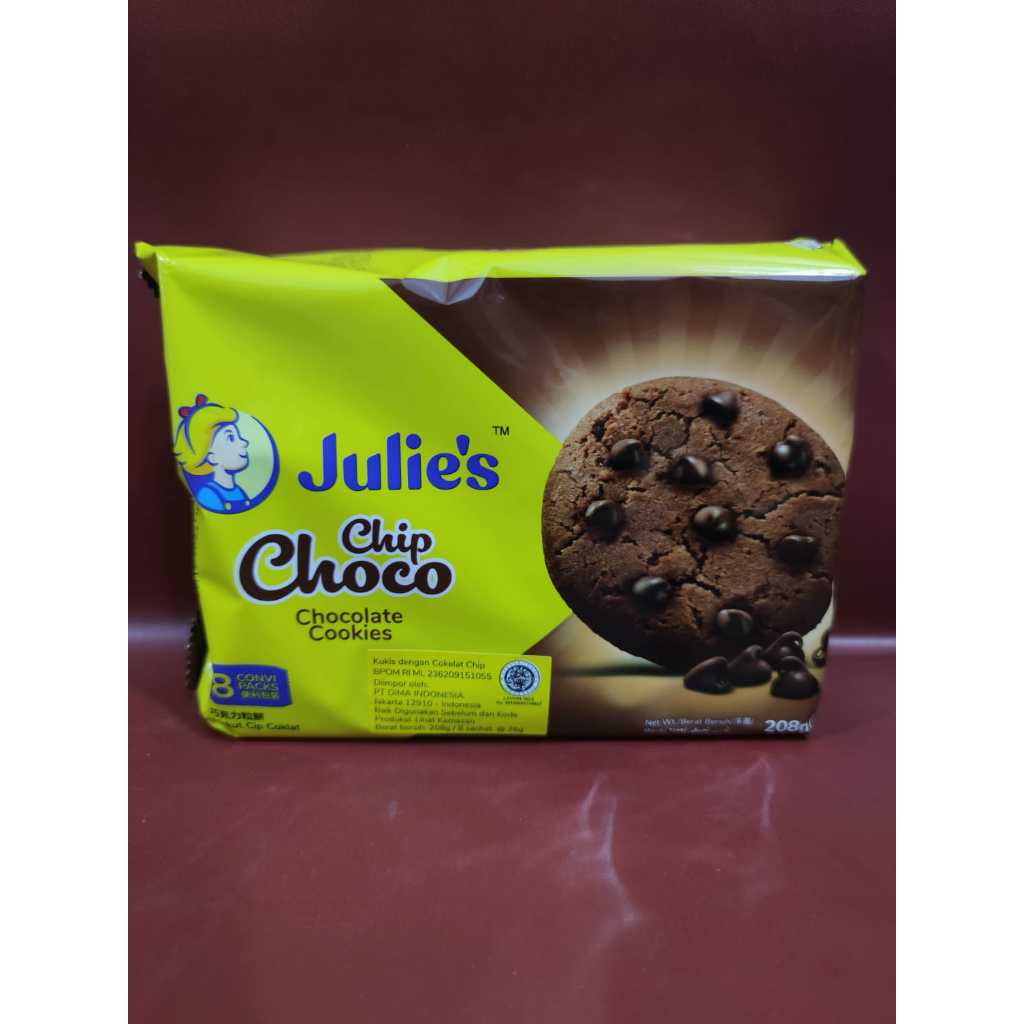

Julie's Chip Choco Coklat Cookies 208gr