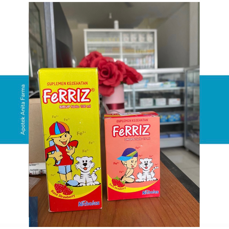 FERRIZ DROP 15ml/ FERRIZ SIRUP 100 ml